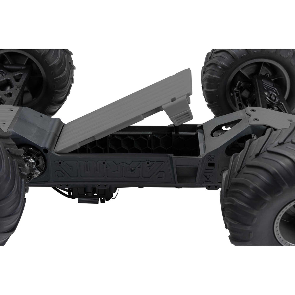 Arrma GORGON 2wd MT 1/10 Ready to Assembly KIT SMART USB charger & Battery Gunmetal