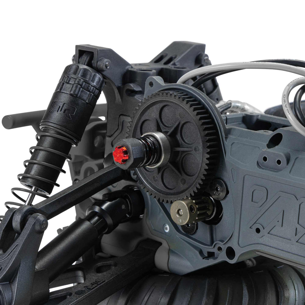 Arrma GORGON 2wd MT 1/10 Ready to Assembly KIT SMART USB charger & Battery Gunmetal