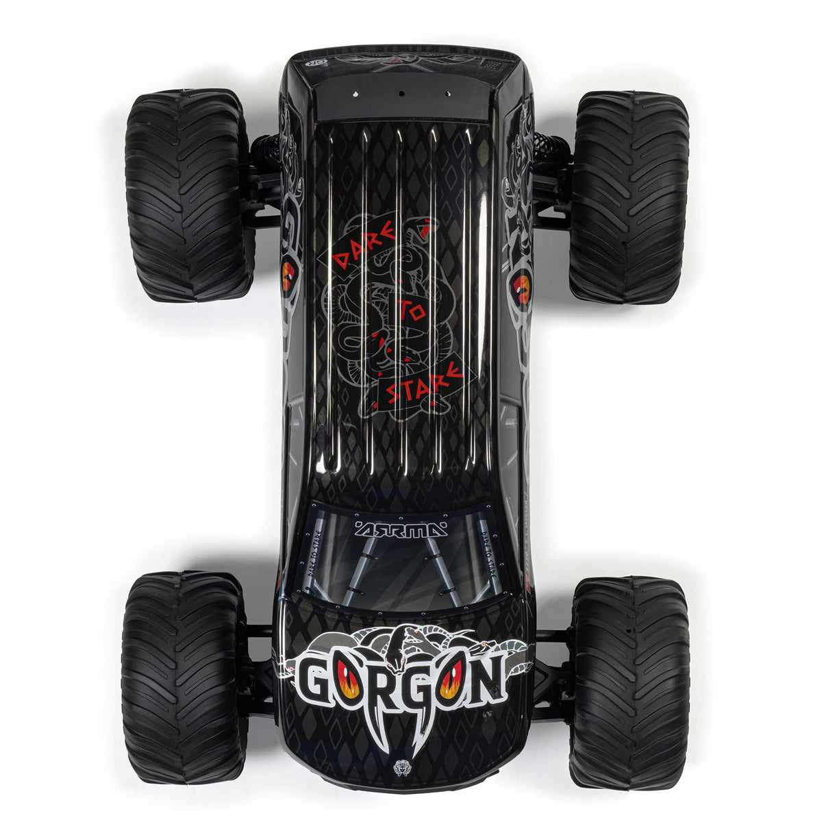 Arrma GORGON 2wd MT 1/10 Ready to Assembly KIT SMART USB charger & Battery Gunmetal