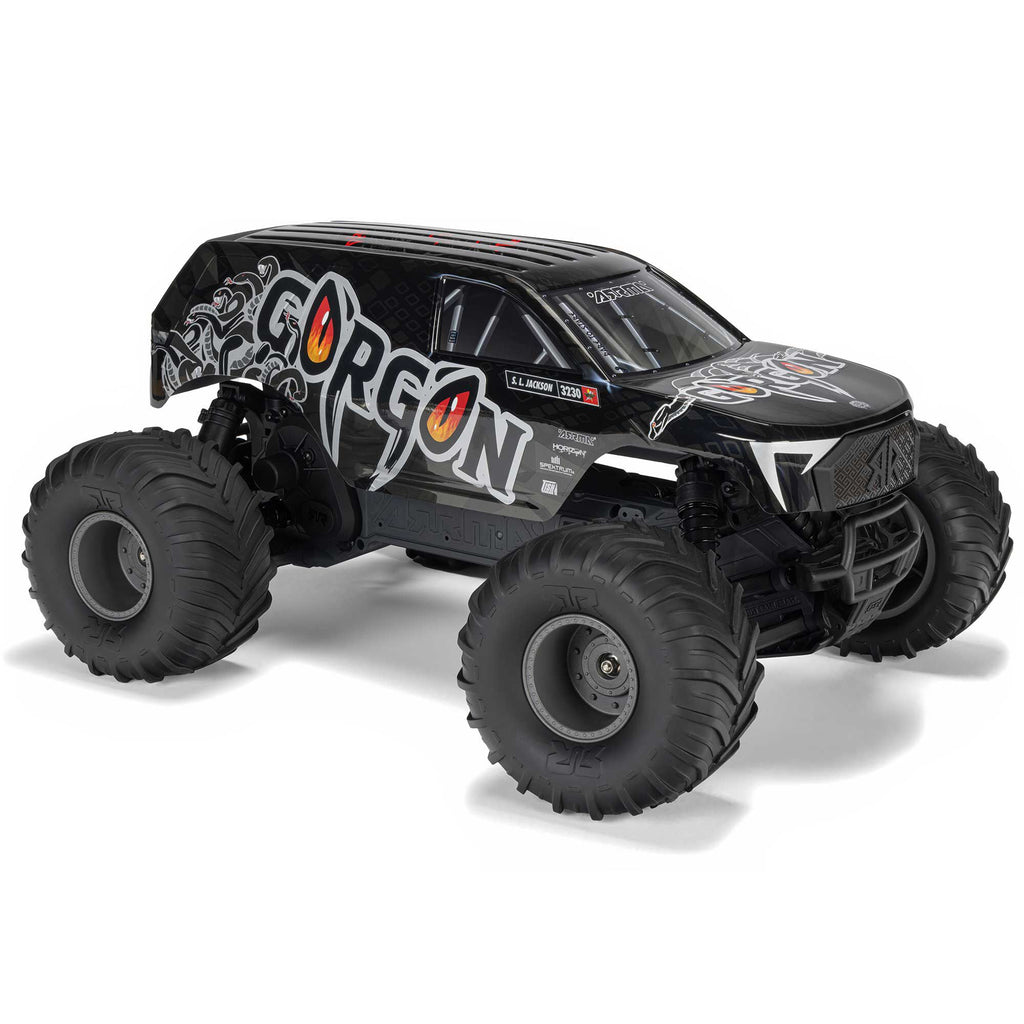 Arrma GORGON 2wd MT 1/10 Ready to Assembly KIT SMART USB charger & Battery Gunmetal
