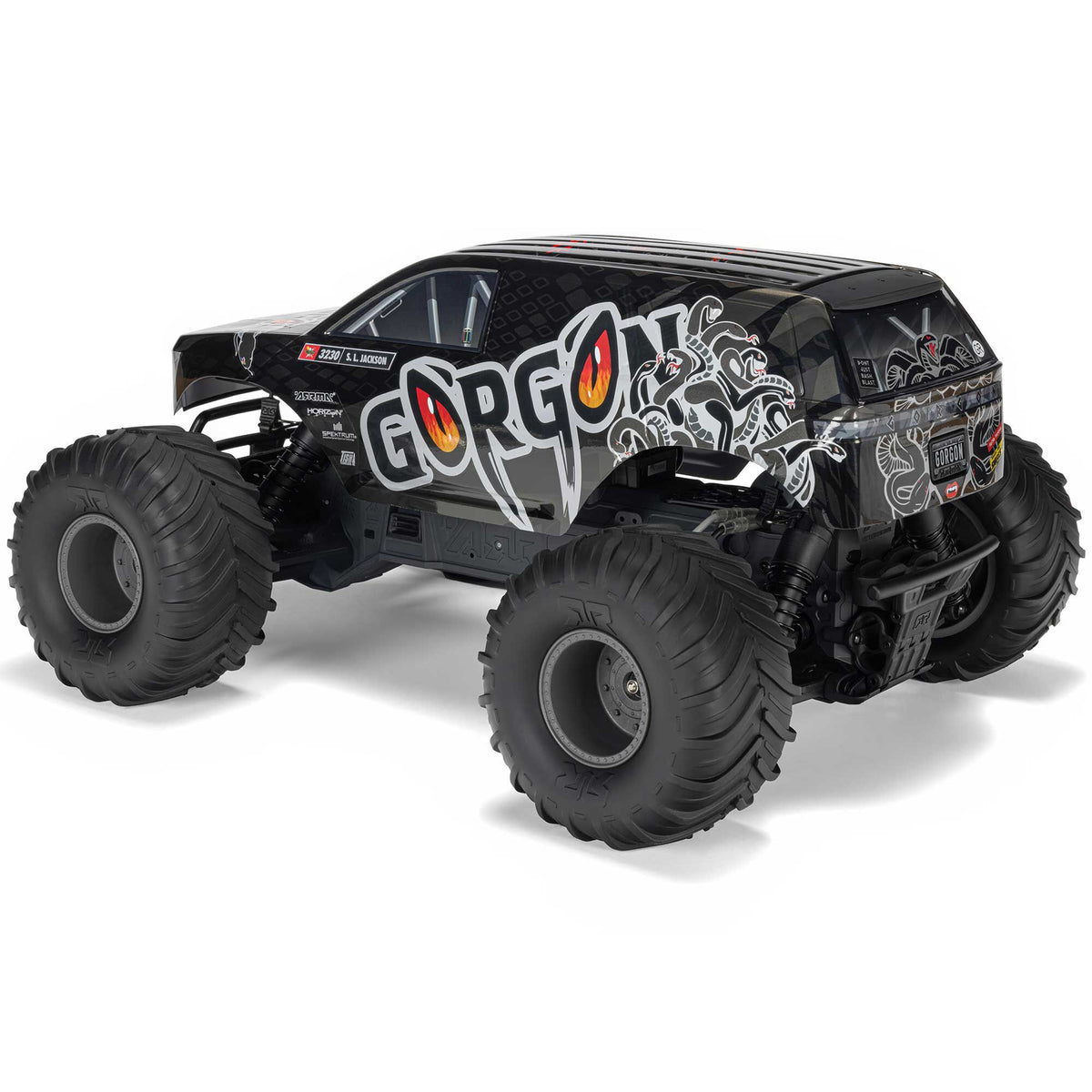 Arrma GORGON 2wd MT 1/10 Ready to Assembly KIT SMART USB charger & Battery Gunmetal