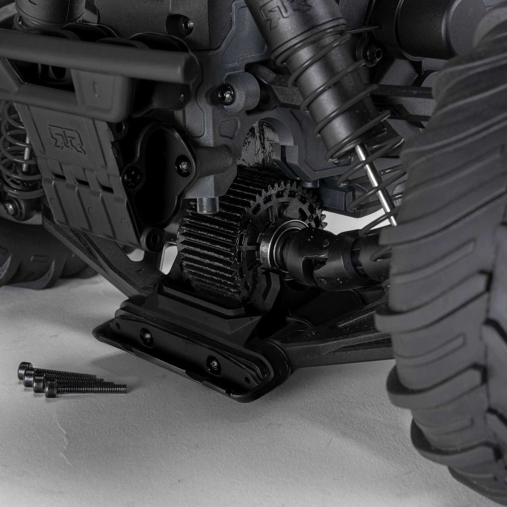 Arrma 1/10 GORGON 2WD RTA Kit Brushed Monster Truck (Battery & Charger Included), Clear