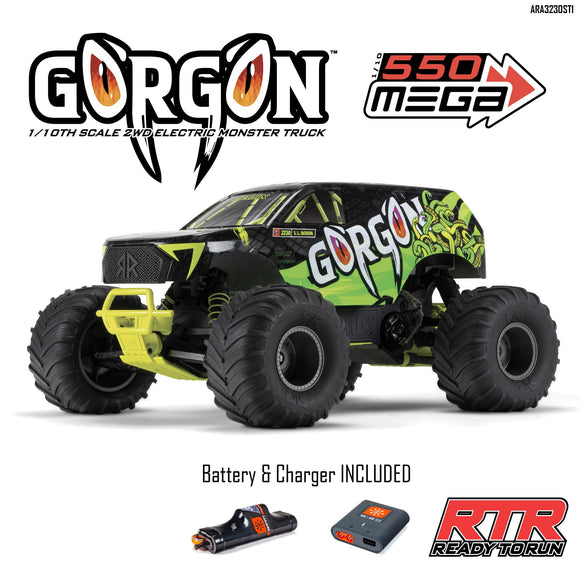 GORGON 2wd MT1/10 RTR Smart 3300 7C S120 USB Yellow