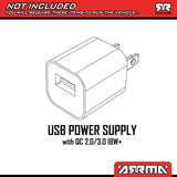 Arrma GORGON 2WD MT 1/10 RTR SMART 3300 7C S120 USB, Yellow