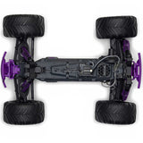 ARRMA 1/10 GORGON 2WD RTR Brushed Monster Truck (Battery & Charger Included), Purple