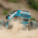 ARRMA 1/10 GORGON 2WD RTR Brushed Monster Truck (Battery & Charger Included), Blue