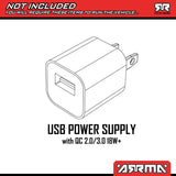 ARRMA 1/10 GORGON 2WD RTR Brushed Monster Truck (Battery & Charger Included), Blue