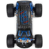 ARRMA 1/10 GORGON 2WD RTR Brushed Monster Truck (Battery & Charger Included), Blue