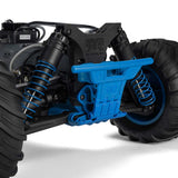 ARRMA 1/10 GORGON 2WD RTR Brushed Monster Truck (Battery & Charger Included), Blue
