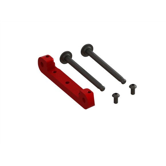 Front Upper Suspension Mount CNC Aluminum Red