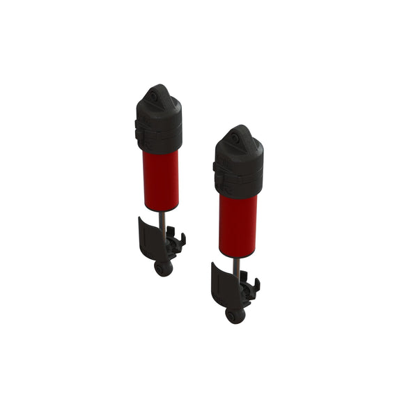 Aluminum Shock Set, Bore:15mm, Length:131mm Oil:300cSt