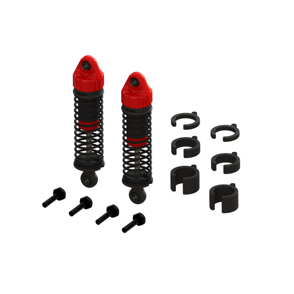 Shock Set, 58mm Length, 300cSt Oil (2): GROM