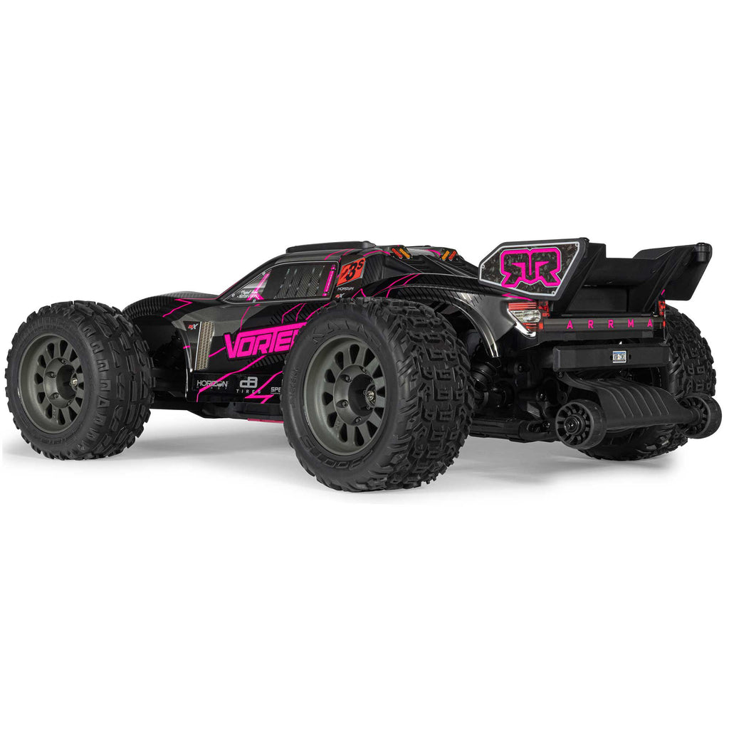 Arrma 1/10 VORTEKS 223S DSC 2WD RTR Brushless Stadium Truck, Pink