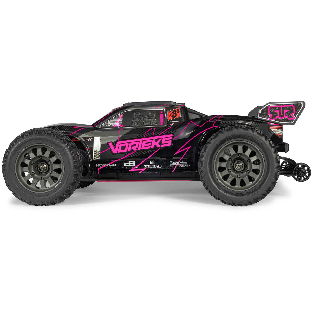 Arrma 1/10 VORTEKS 223S DSC 2WD RTR Brushless Stadium Truck, Pink