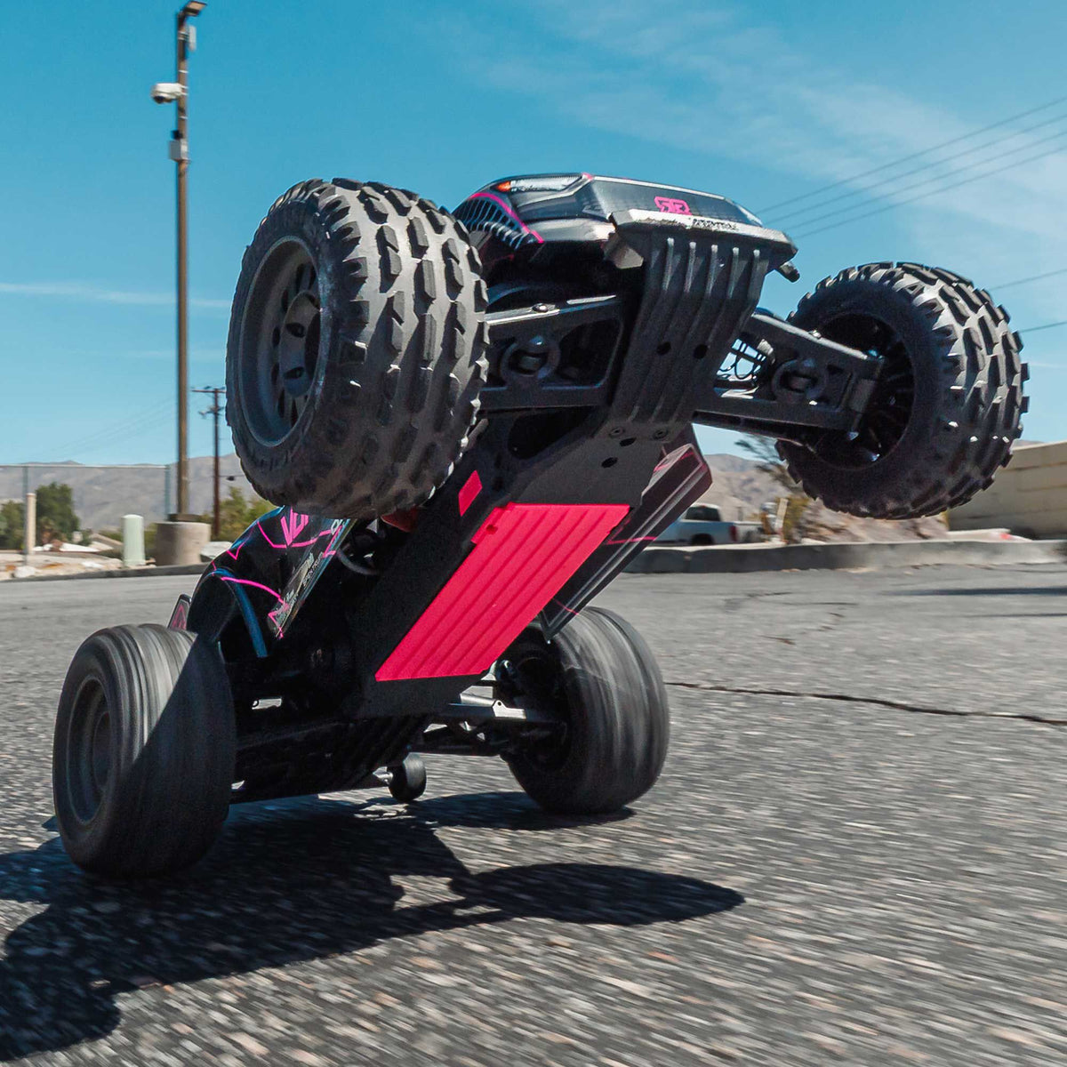 Arrma 1/10 VORTEKS 223S DSC 2WD RTR Brushless Stadium Truck, Pink