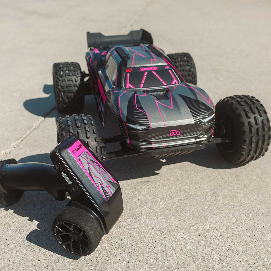 Arrma 1/10 VORTEKS 223S DSC 2WD RTR Brushless Stadium Truck, Pink