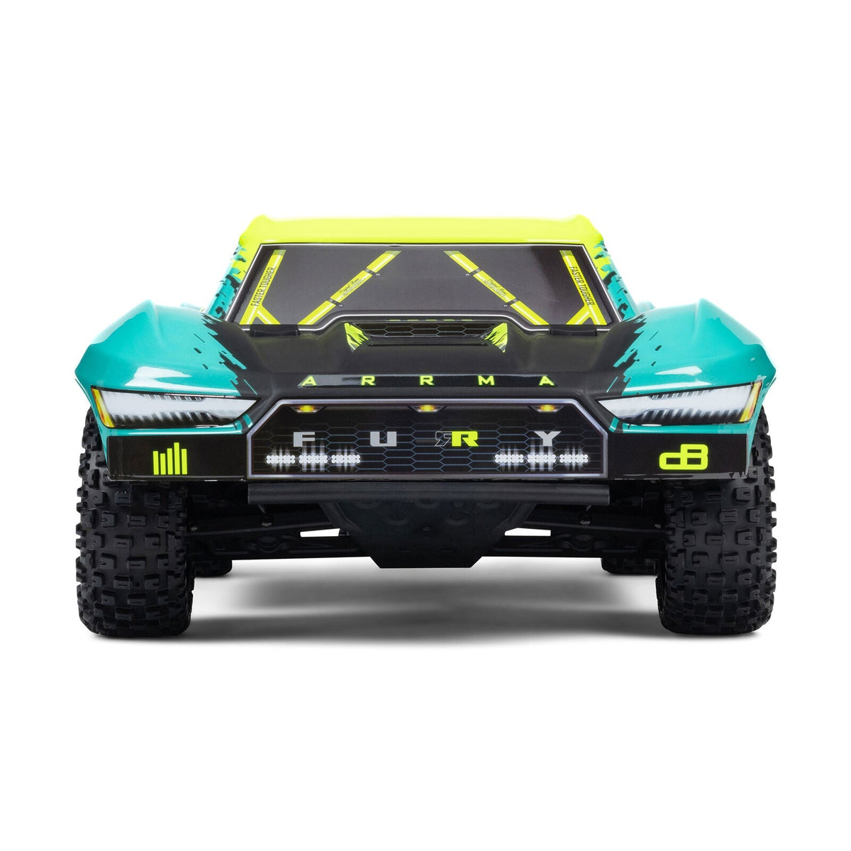 Arrma 1/10 FURY 2wd 223S BLX Brushless Short Course Truck RTR with DSC, Green