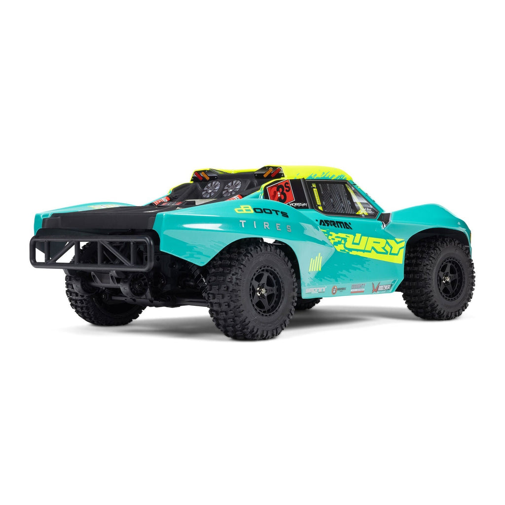 Arrma 1/10 FURY 2wd 223S BLX Brushless Short Course Truck RTR with DSC, Green