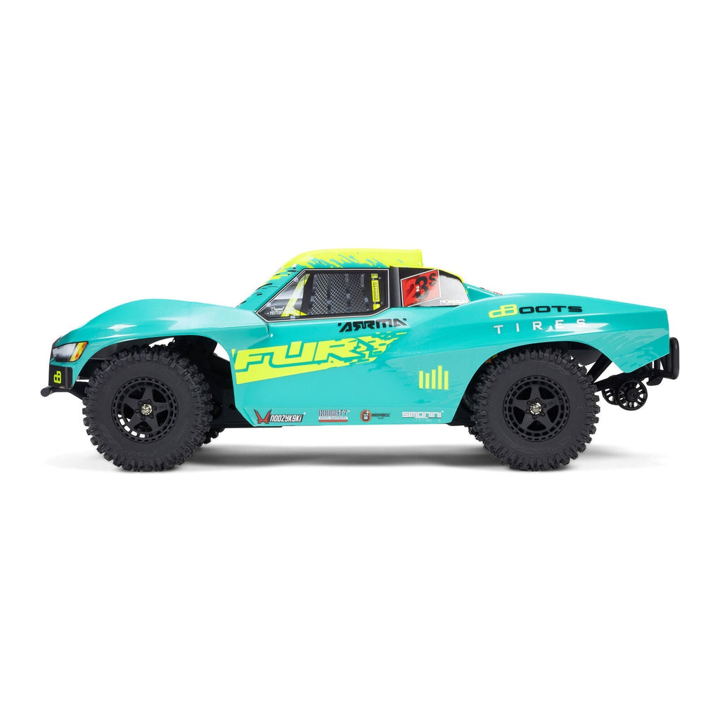 Arrma 1/10 FURY 2wd 223S BLX Brushless Short Course Truck RTR with DSC, Green