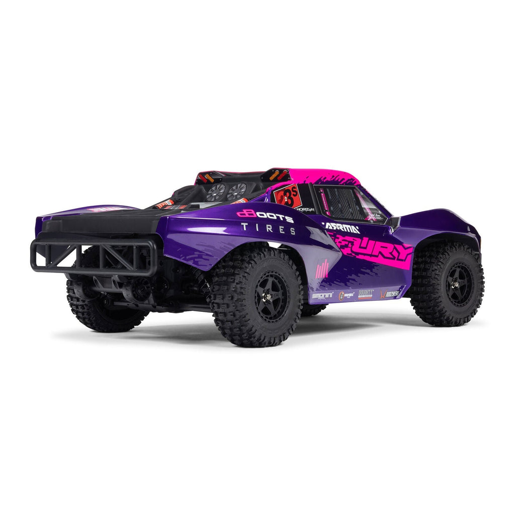 Arrma 1/10 FURY 2wd 223S BLX Brushless Short Course Truck RTR with DSC, Purple