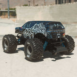1/10 GORGON 223S 2WD RTR Brushless Monster Truck, Blue/Black