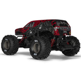 1/10 GORGON 223S 2WD RTR Brushless Monster Truck, Red/Black