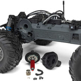 1/10 GORGON 223S 2WD RTR Brushless Monster Truck, Red/Black
