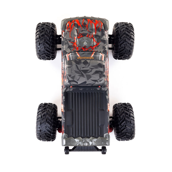 1/10 QUAKE 223S DSC 2WD RTR Brushless Monster Truck, Red
