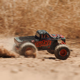 1/10 QUAKE 223S DSC 2WD RTR Brushless Monster Truck, Red