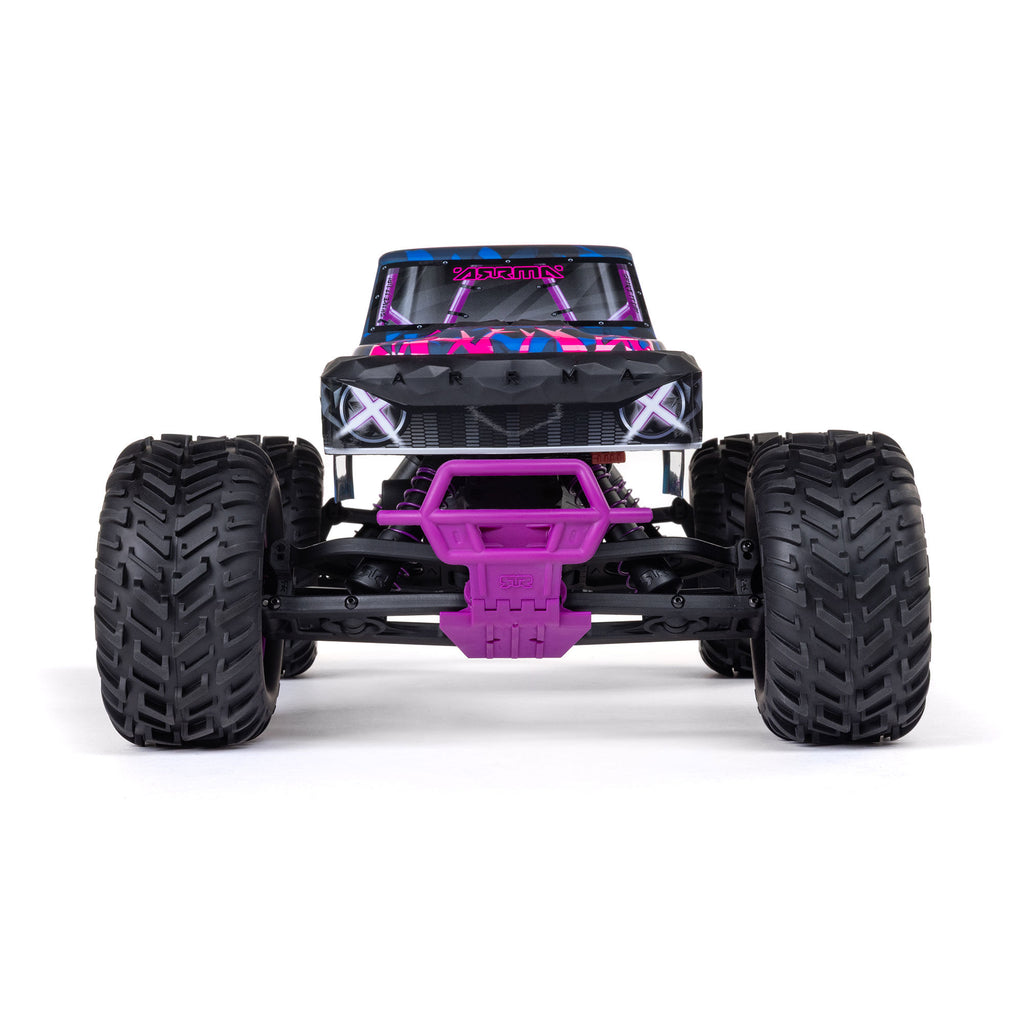 Arrma 1/10 QUAKE 223S 2WD RTR Brushless Monster Truck, Purple