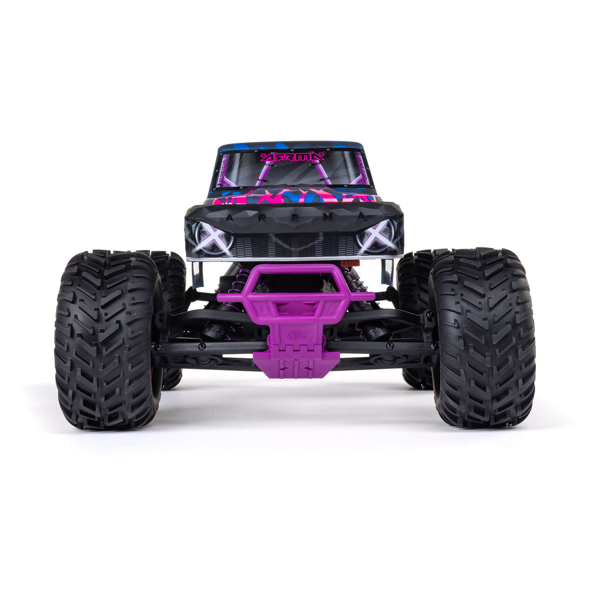 Arrma 1/10 QUAKE 223S 2WD RTR Brushless Monster Truck, Purple