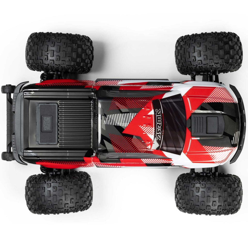 Arrma 1/10 GRANITE 223S DSC 4X4 RTR Brushless Monster Truck, Red