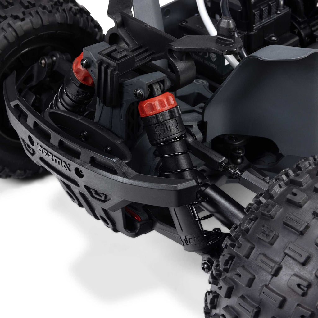 1/10 GRANITE 223S DSC 4X4 RTR Brushless Monster Truck, Gun Metal
