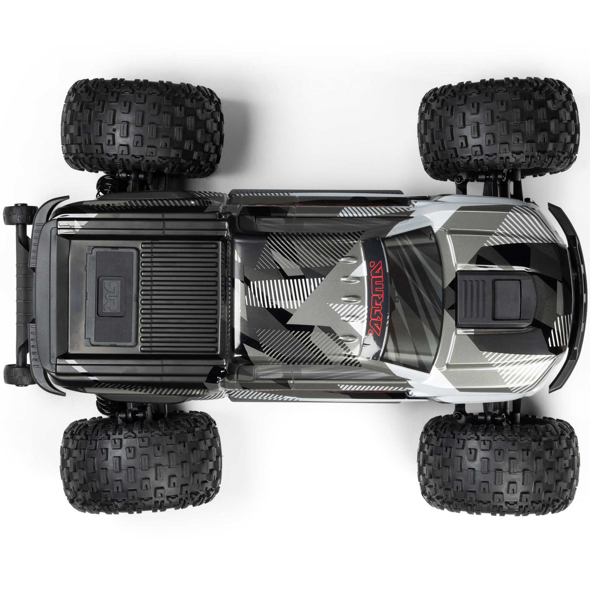 1/10 GRANITE 223S DSC 4X4 RTR Brushless Monster Truck, Gun Metal