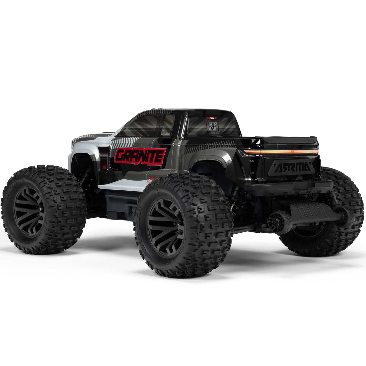 1/10 GRANITE 223S DSC 4X4 RTR Brushless Monster Truck, Gun Metal