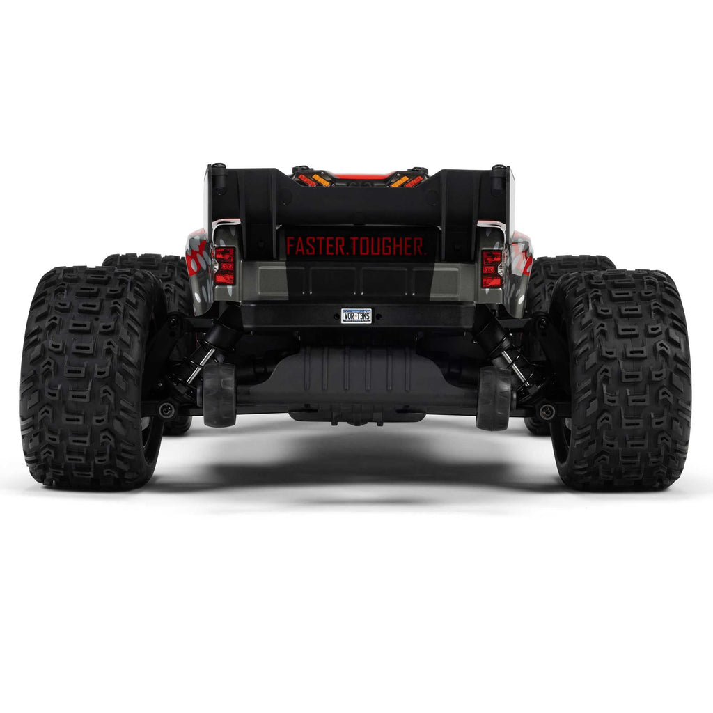 Arrma 1/10 VORTEKS 223S DSC 4X4 RTR Brushless Stadium Truck, Red