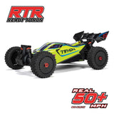 1/8 TYPHON 4X4 223S BLX BRUSHLESS BUGGY RTR WITH DSC  (Yellow)