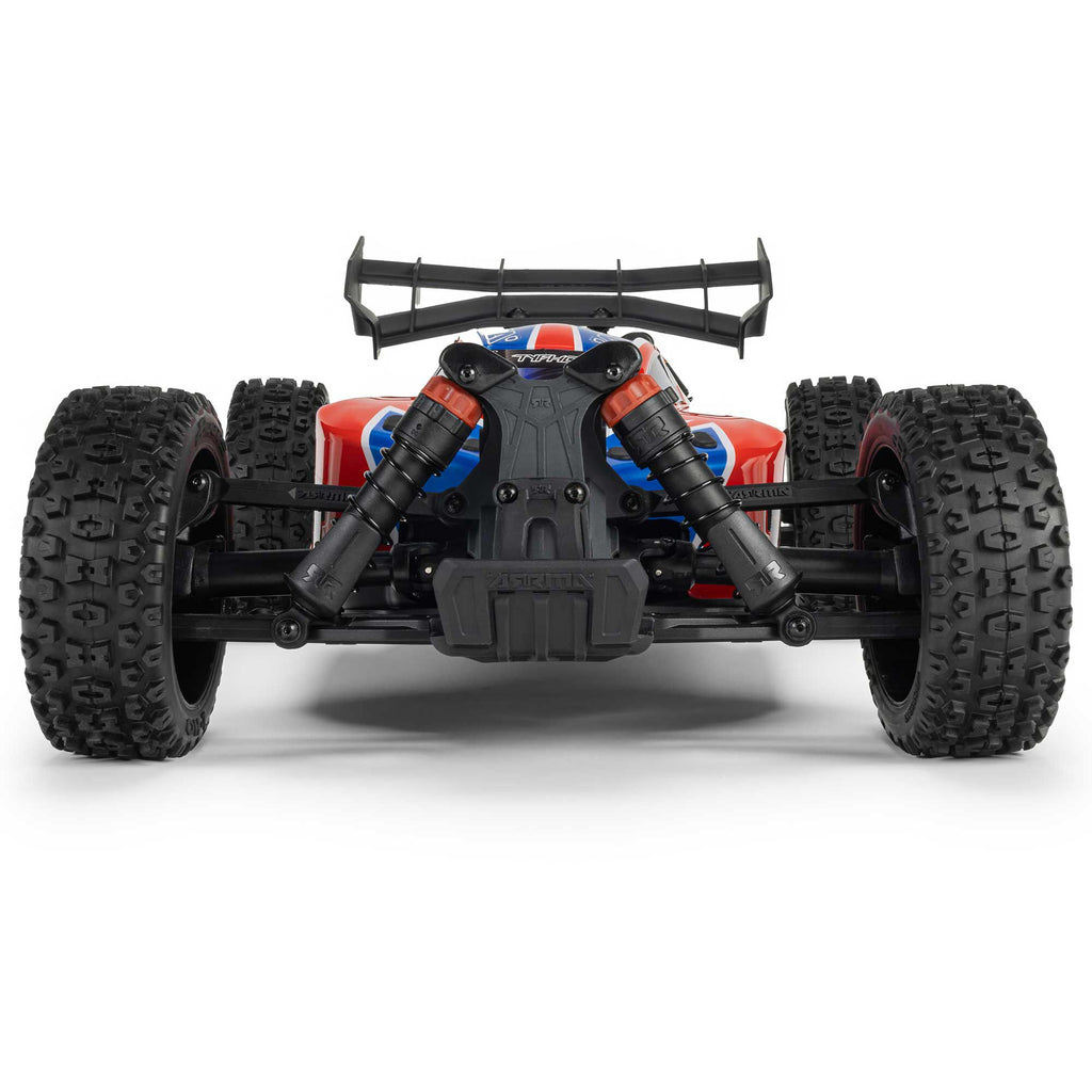 Arrma 1/8 TYPHON 4X4 223S BLX BRUSHLESS BUGGY RTR WITH DSC  RED/BLUE