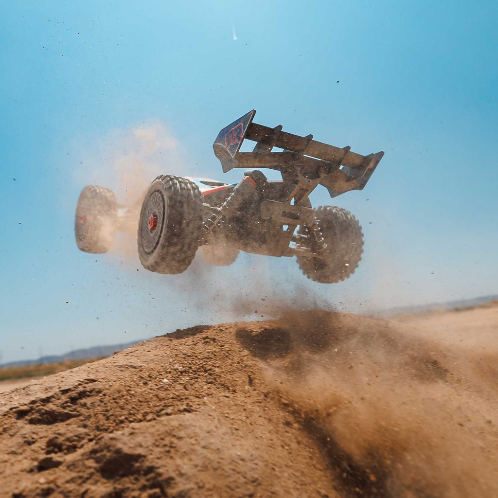Arrma 1/8 TYPHON 4X4 223S BLX BRUSHLESS BUGGY RTR WITH DSC  RED/BLUE