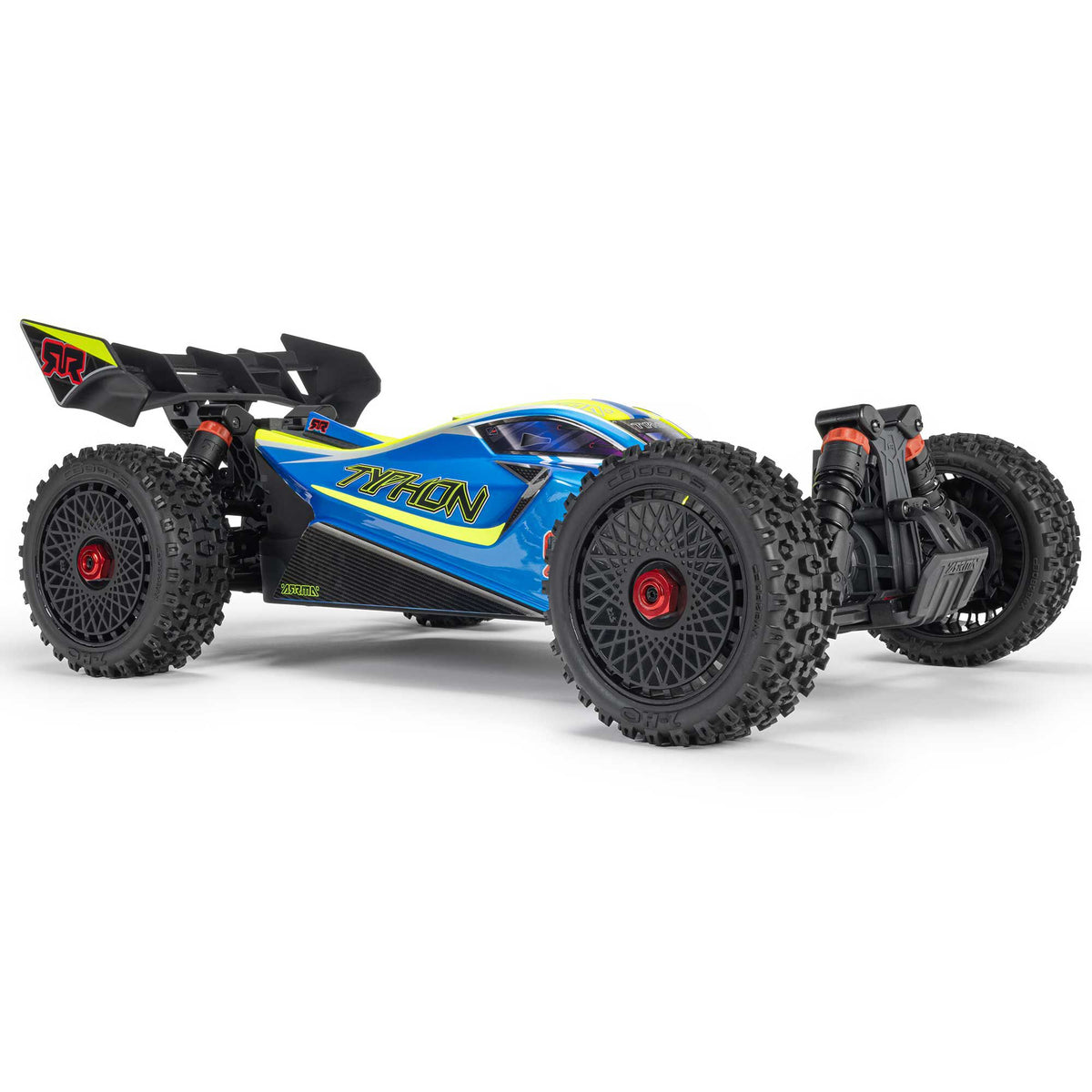 Arrma 1/8 TYPHON 4X4 223S BLX BRUSHLESS BUGGY RTR WITH DSC  BLUE/YELLOW