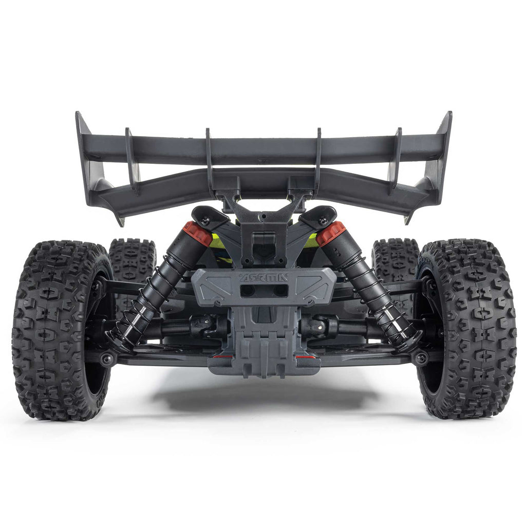 Arrma 1/8 TYPHON 4X4 223S BLX BRUSHLESS BUGGY RTR WITH DSC  BLUE/YELLOW