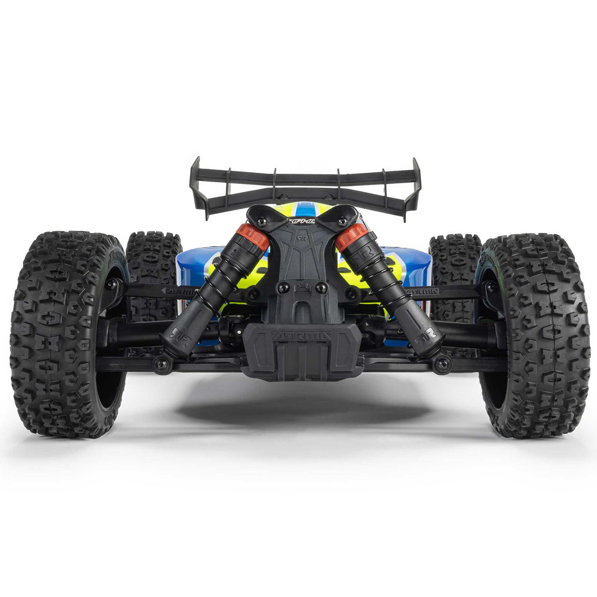 Arrma 1/8 TYPHON 4X4 223S BLX BRUSHLESS BUGGY RTR WITH DSC  BLUE/YELLOW