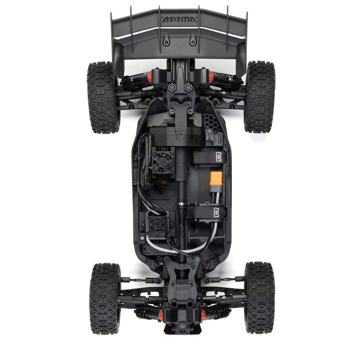 Arrma 1/8 TYPHON 4X4 223S BLX BRUSHLESS BUGGY RTR WITH DSC  BLUE/YELLOW