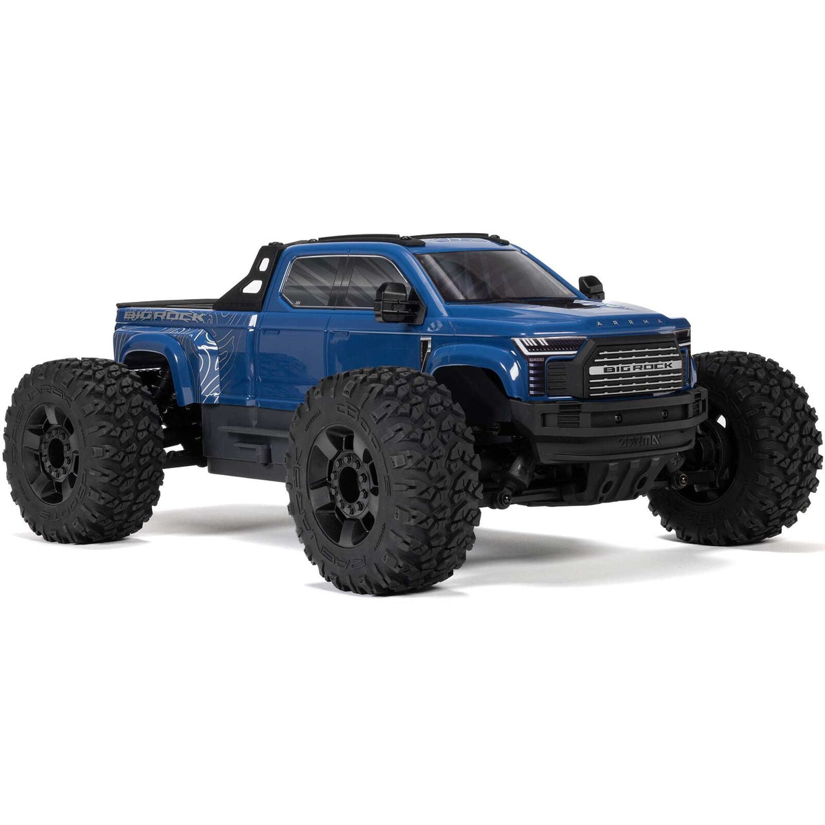 Arrma 1/10 BIG ROCK 223S DSC 4X4 RTR Brushless Monster Truck, Blue