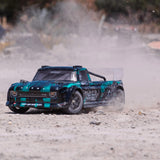 INFRACTION 4X4 3S BLX 1/8 Resto-Mod Truck Blk/Teal