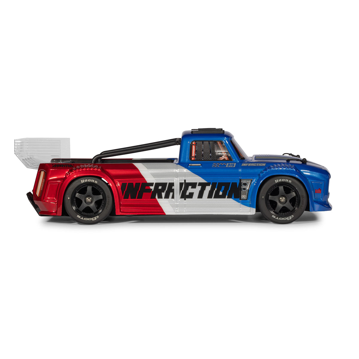 1/8 INFRACTION 223S DSC 4X4 RTR Brushless All-Road Street Bash Truck, Blue/Red