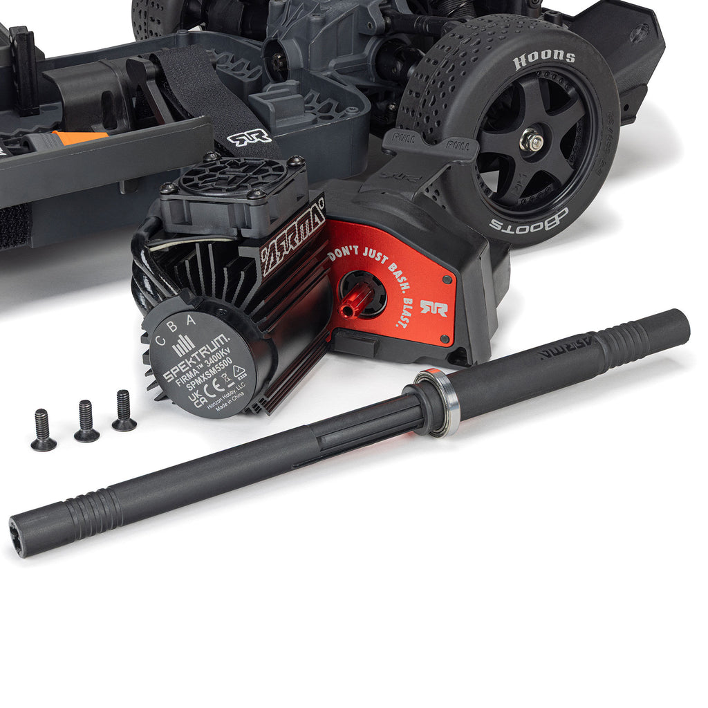 1/8 INFRACTION 223S DSC 4X4 RTR Brushless All-Road Street Bash Truck, Black/Red