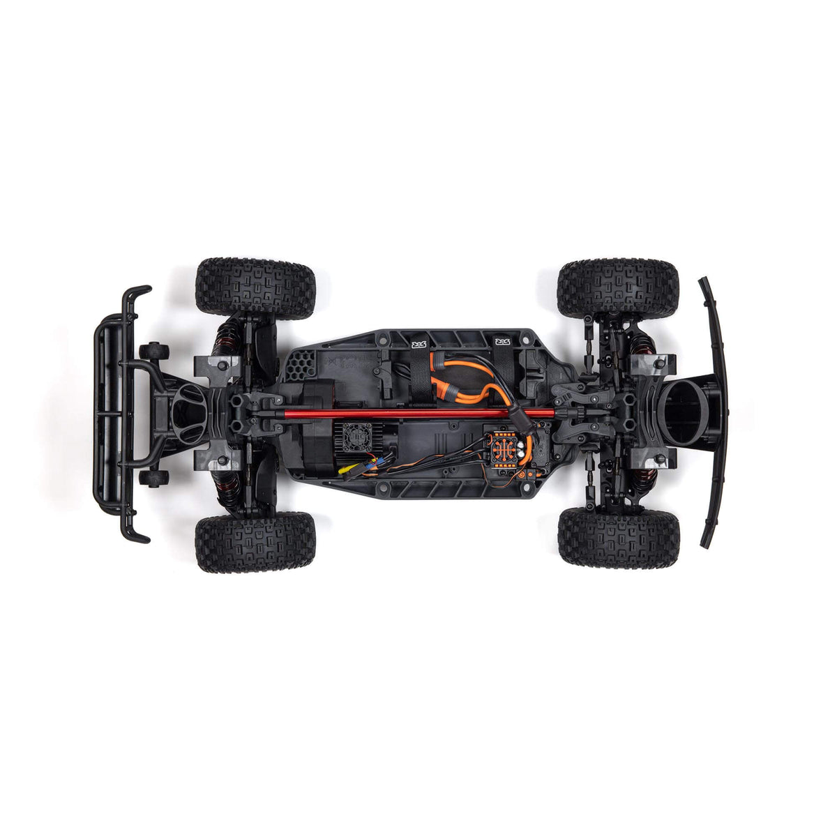 Arrma MOJAVE 4X4 4S BLX 1/8th Scale Desert Trk White/Red
