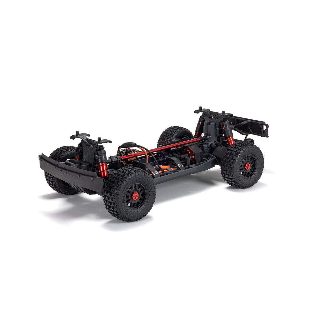 Arrma MOJAVE 4X4 4S BLX 1/8th Scale Desert Trk White/Red