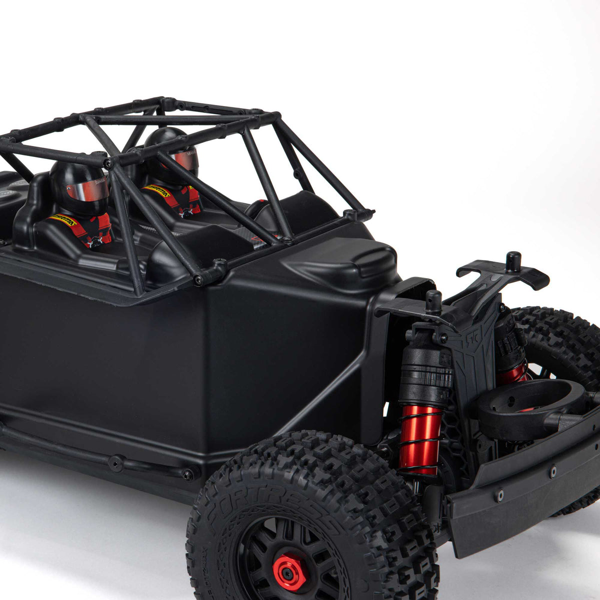 Arrma MOJAVE 4X4 4S BLX 1/8th Scale Desert Trk White/Red